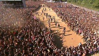 DAGOBA  HUGE WALL OF DEATH - HELLFEST 2014