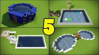 Top 5 Swimming Pool Designs in Minecraft