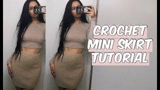 CROCHET BASICS MINI SKIRT TUTORIAL