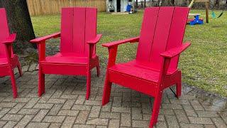 Making Adirondack Chairs From HDPE