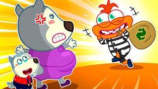 Oh No Mommy Wolfoo’s Mom Caught The Thief Anxiety Wolfoo New Stories 2D Animation  Wolfoo TDC