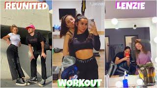 MADDIE AND CAM REUNITE LENZIE FILMING AND WORKOUT SESSION  KFZ MNZ