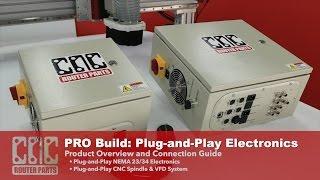 PRO CNC Build Series Plug-and-Play CNC Electronics and Spindle for your CNC Router Parts Machine