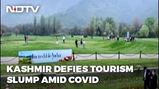 Covid-19 News Kashmir Defies Tourism Slump Amid Covid 1 Lakh Visitors Since December