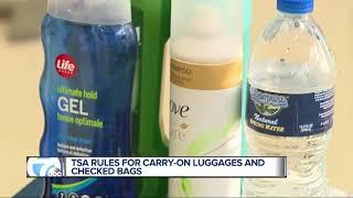 TSA rules for carry-on luggage and checked bags