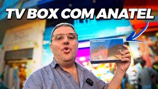 Encontrei fornecedor TV box com Anatel na 25 de Março envia todo Brasil