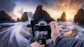 How To Capture LONG EXPOSURE Seascapes  16-35MM landscape Photography