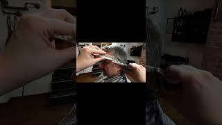 The Process Of A Scissor Haircut