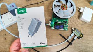 НОВИНКА Обзор и тест UGREEN 65W GaN Charger ► универсальное зарядное устройство