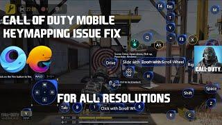 Fix Call Of Duty Mobile Keymapping Issue In GameloopTgb  For All Resolutions  Latest  2024