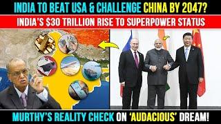 India vs China Economy Who Will Lead Global Economy By 2047  India China  Indian Economy