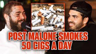 Post Malone Smokes 50 Cigarettes A DAY