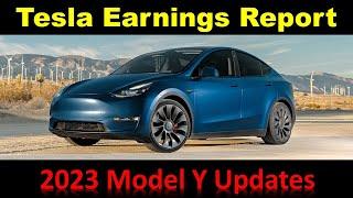 Tesla TSLA Earnings Report  Tesla Upcoming Changes for 2023 Model Y  TSLA Stock Buy or Sell