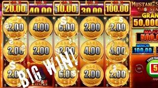 BIG WIN BONUS On Mustang Spirit Cash Stacks on BetMGM Online Casino