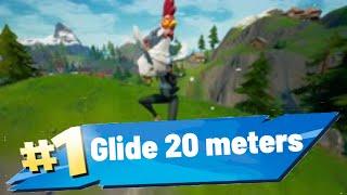 Glide 20 Meters while Holding a Chicken