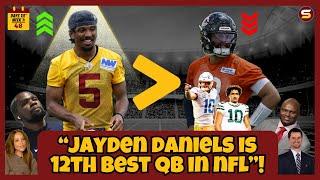 Jayden Daniels = 12th Best QB in NFL + Giants Wanted to Trade Up For JD + JD Better Than Caleb