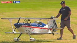 Precision Aerobatics  50% scale RC PITTS CHALLENGER BIPLANE  Darren Goule  Weston Park 2022