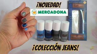 Novedad #Mercadona Colección Jeans Swatches y Primeras Impresiones  Lulu B Nails