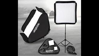 Worlds most affordable&portable Soft-Box Godox S-Type 80 x 80cm Speedlight Softbox