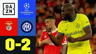 VAR-Chaos kurz vor Schluss Benfica - Inter Mailand  UEFA Champions League  DAZN Highlights