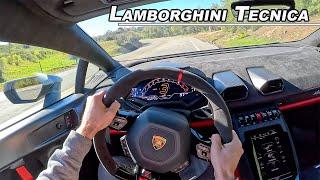 2023 Lamborghini Huracán Tecnica - V10 RWD Mountain Road Blast POV Binaural Audio