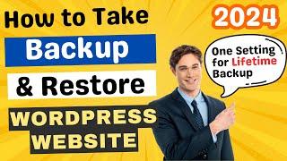 How To Backup WordPress Website  WordPress Website Backup And Restore Complete Tutorial 2024