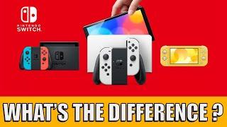 Switch OLED vs. Switch vs. Switch Lite  What’s The Difference? 