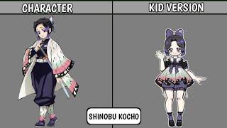 DEMON SLAYER CHARACTERS AS KIDS AND ADULTS  PlayNetCity