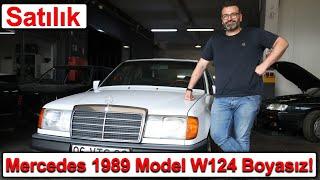 MERCEDES 1989 Model W124 Boyasız Sayılır  SATILIK