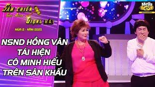 NGẪU HỨNG LÝ QUA CẦU  NSND Hồng Vân NSƯT Kim Tử Long BỖNG nên duyên vợ chồng trong  SCGH