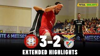 Benfica vs Caxinas  What a Comeback  Highlights  1a Divisao Futsal 25-09-2023