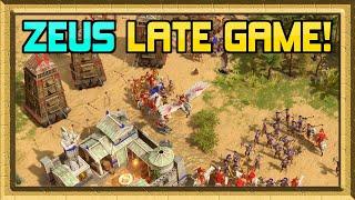 Zeus vs Hades Late Game - Age of Mythology Retold Multiplayer Match