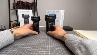 Olight Marauder Mini vs Marauder 2 - Which is the best all rounder flashlight? #olight #camping