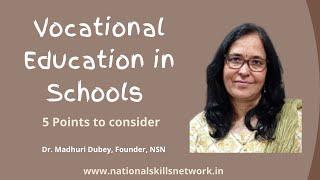 Vocational Education in Schools 5 Points to Consider