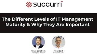 The Difference Level of IT Management Maturity & Why It Is Important   Succurri  IT Company