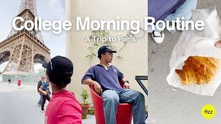 College Morning Routine in Paris  Student @ UT Austin