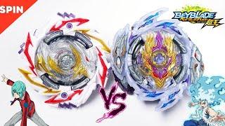 Abyss Diabolos VS Rage Longinus Beyblade Burst Sparking 베이블레이드 슈퍼킹 어비스 디아볼로스 VS 레이지 롱기누스 ベイブレード バースト