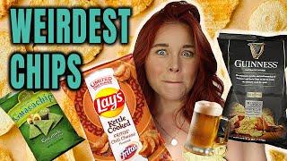 RANKING EVERY SINGLE POTATO CHIP - WEIRD FLAVOR EDITION