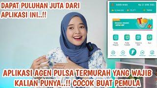 BISA DAPAT PULUHAN JUTA DARI APLIKASI INI.. APLIKASI AGEN PULSA TERMURAH YANG WAJIB KALIAN PUNYA.