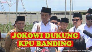 Soal Penundaan Pemilu 2024 Jokowi Kita Dukung KPU Naik Banding