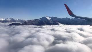 Landing at Queenstown in winter