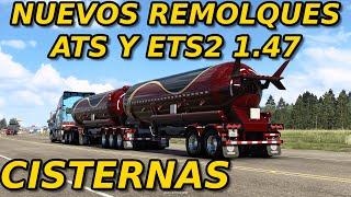 Llegan nuevos REMOLQUES ATS y ETS2 1.47 Cisternas de gas LP