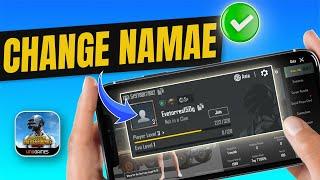 How to Change Name in PUBG Mobile on iPhone  Edit PUBG Name