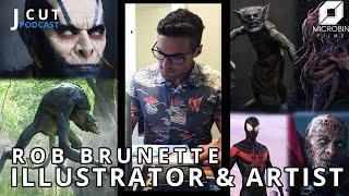 Rob Brunette  ARTIST & ILLUSTRATOR  J-Cut Podcast 013