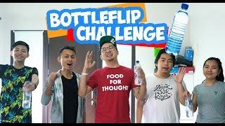 FLIP BOTTLE CHALLENGE with LDP Kevin Anggara n Koharo