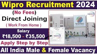 Wipro Job Apply 2024  Work From Home Jobs  Wipro Job Vacancy 2024  Private Job Vacancy 2024