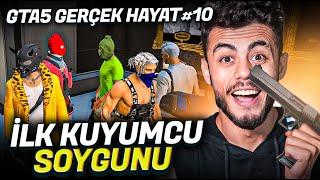 İLK KUYUMCU SOYGUNU   GTA5 GERÇEK HAYAT  #10