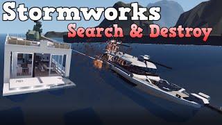 Creating Warships Out Of House Boats  Stormworks Weapons DLC Multiplayer