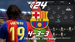 Barcelona 2006 Frank Rijkaards 4-3-3 Tactics Explained  EA FC 24