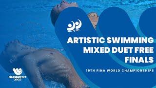 Full Event Artistic Swimming Mixed Duet Free Finals #finabudapest2022